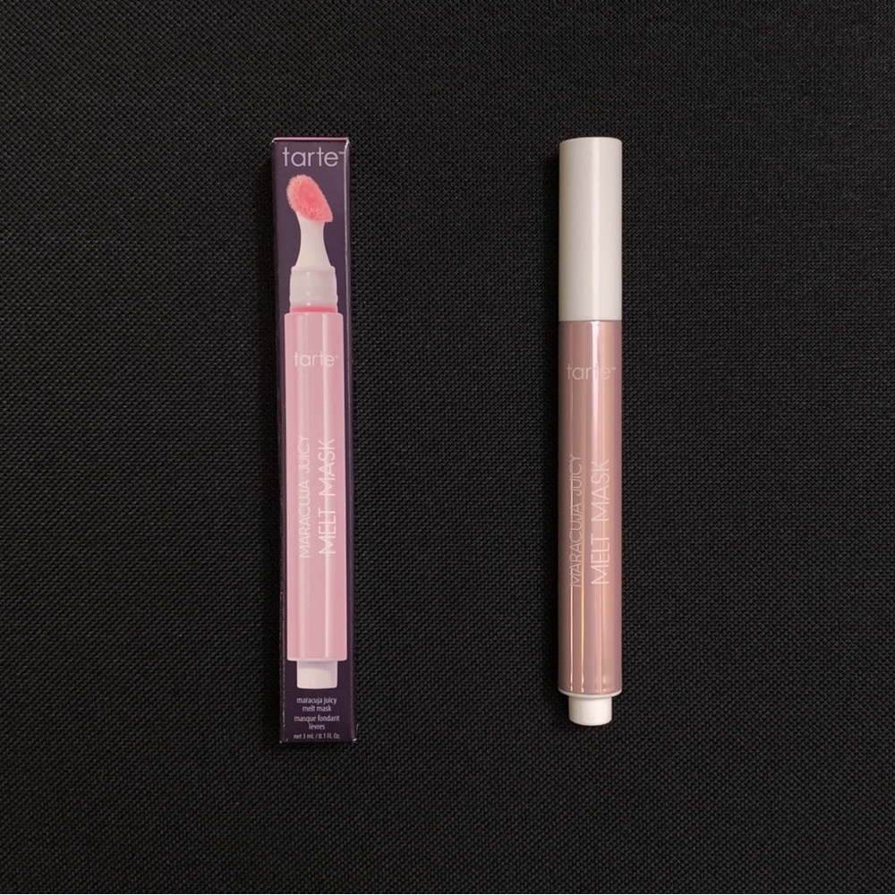 TARTE Maracuja Juicy Melt Lip Mask — Icing — Full Size .1 oz